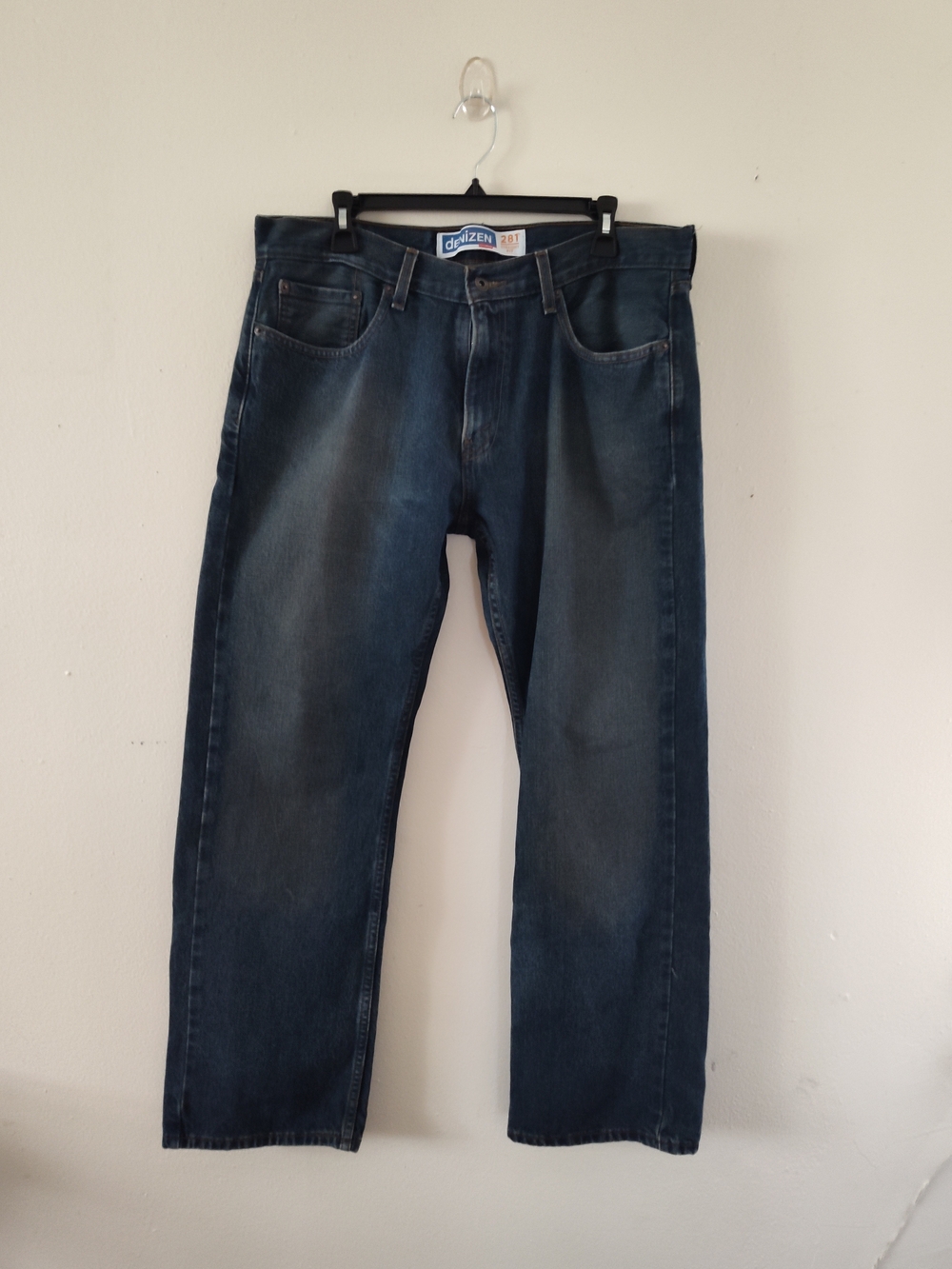 Denizen from Levi's Men's Classic Straight Jeans - Dark Blue